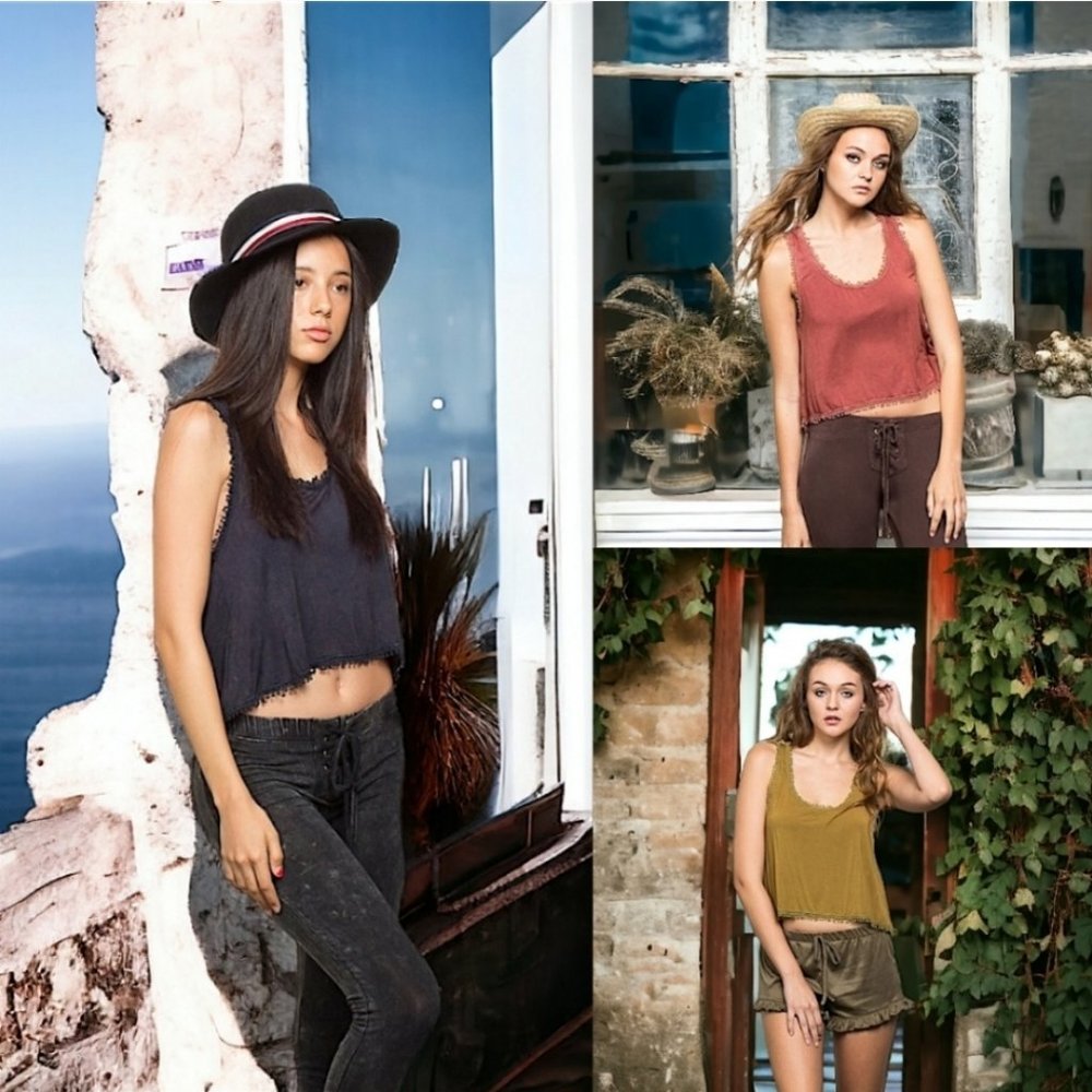 UD78S POL Cropped Tank Top